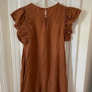 Brown dress
